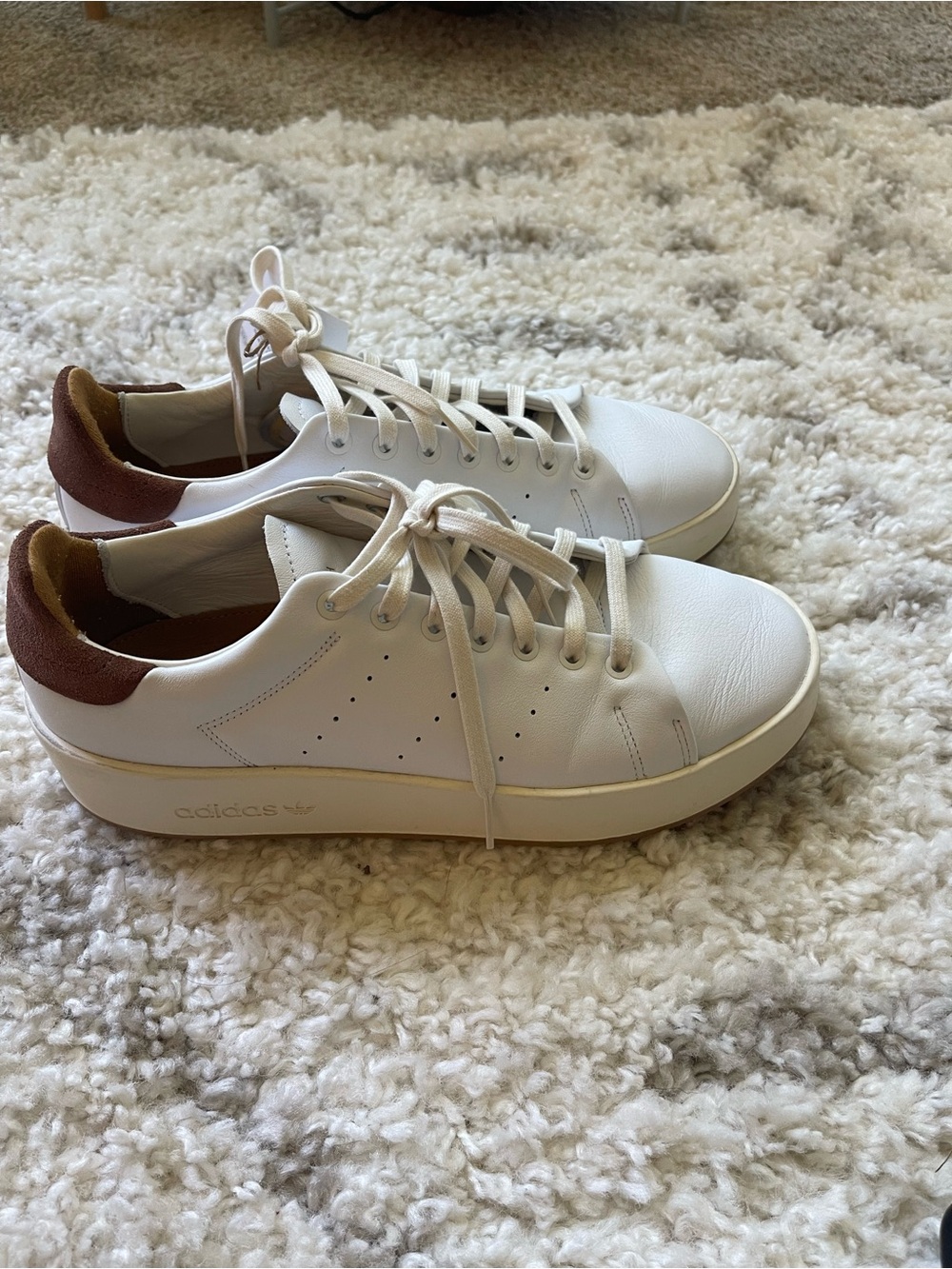 Stan Smith Recon white/brown platform
